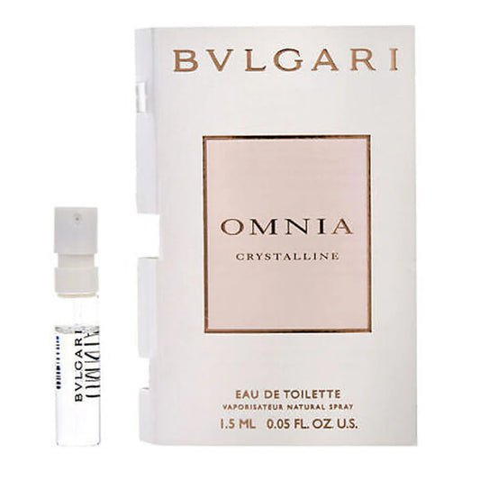 Bvlgari Omnia Crystalline Eau De Toilette For Women 1.5 ML Vial