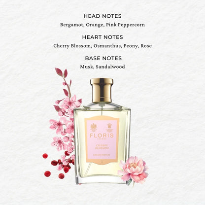 Floris London Cherry Blossom Eau De Parfum For Women 100 ML