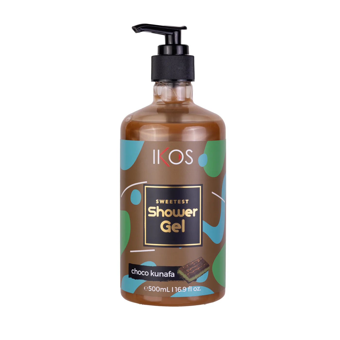 IKOS Choco Kunafa Shower Gel For Men & Women 500 ML