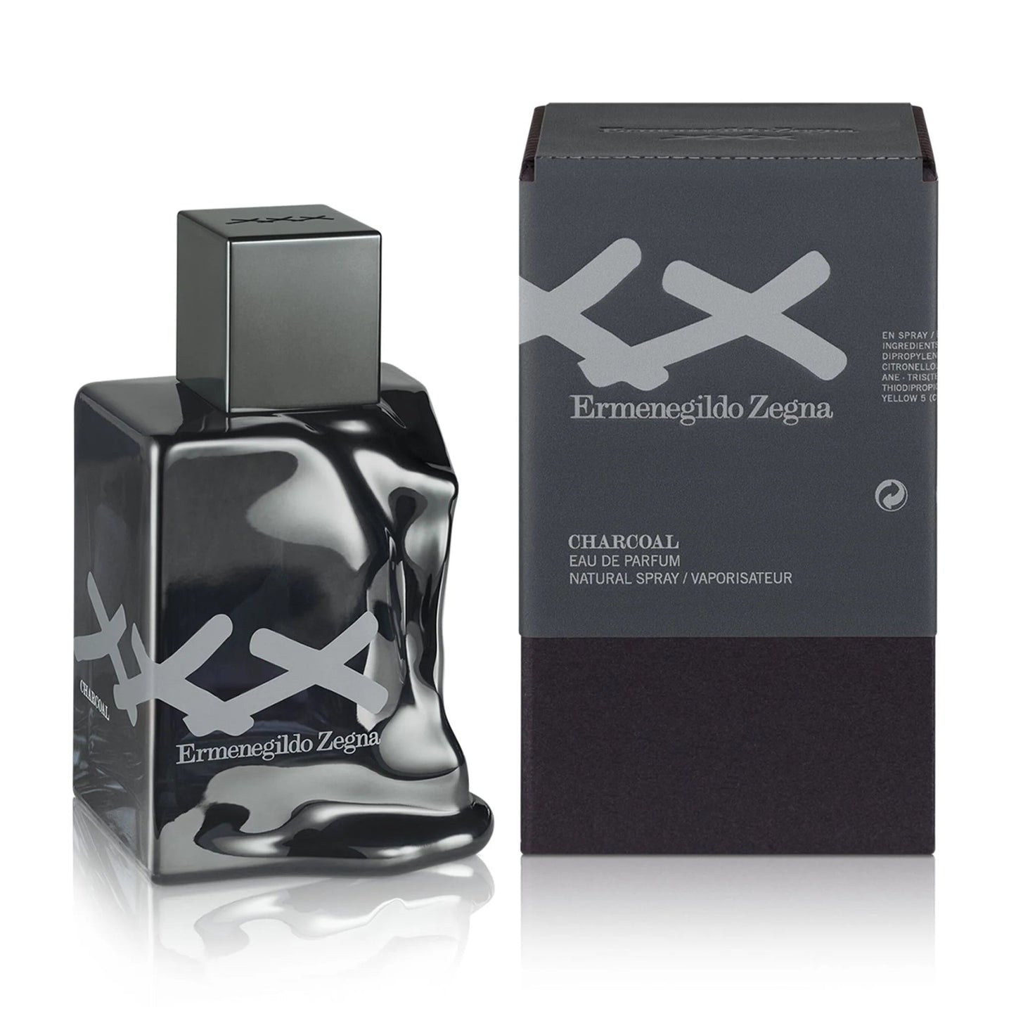 Ermenegildo Zegna XXX Charcoal Eau De Parfum for Men 100 ML