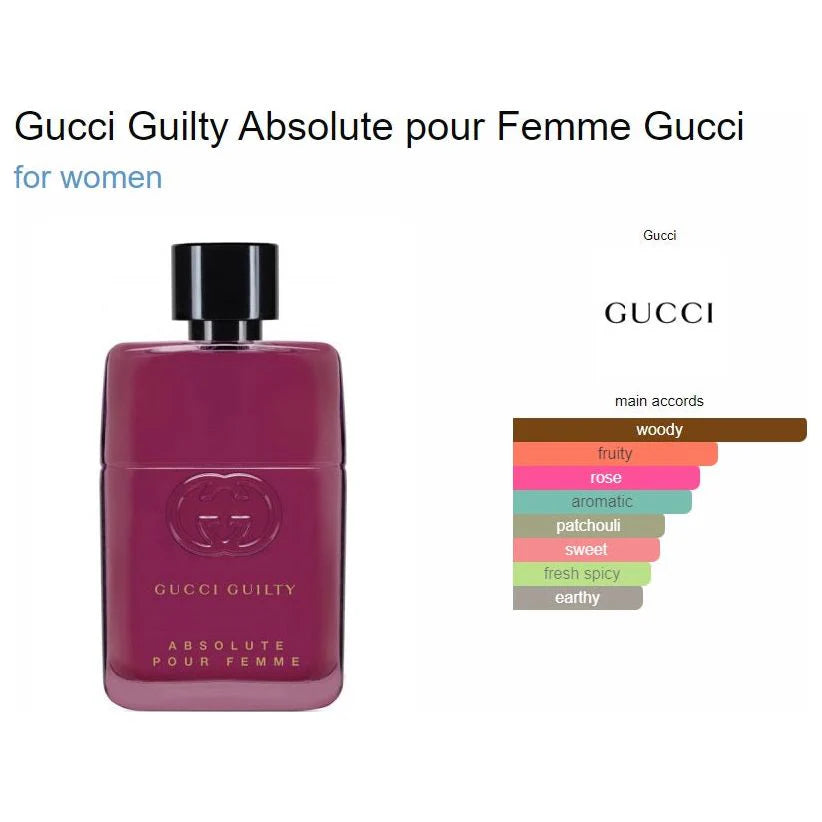 Gucci Guilty Absolute Eau De Parfum For Women 90 ML