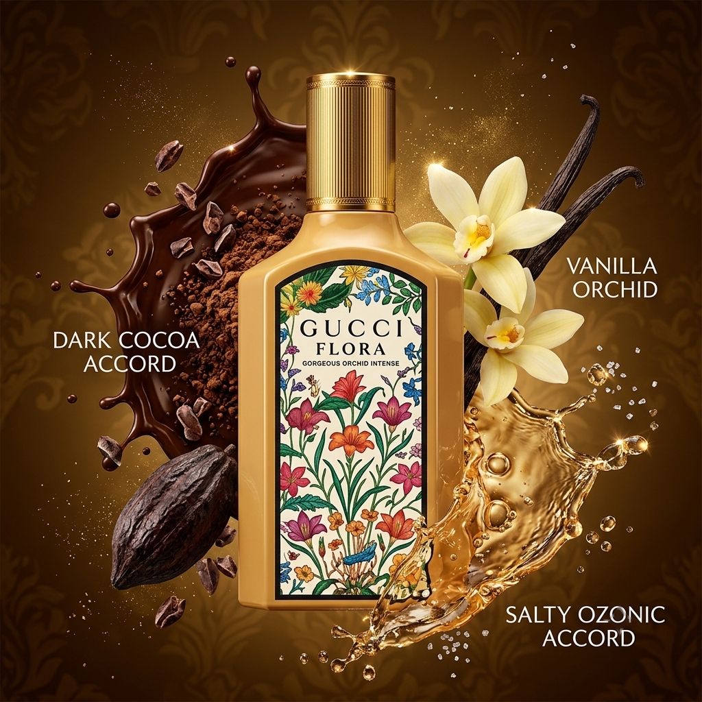 Gucci Flora Gorgeous Orchid Intense Eau De Parfum For Women 100 ML