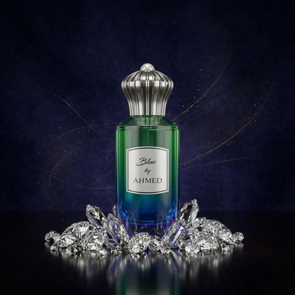 Ahmed Al Maghribi Blue by Ahmed Eau De Parfum For Men 100 ML