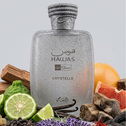 Rasasi Hawas Crystelle Eau De Parfum For Men & Women 100 ML