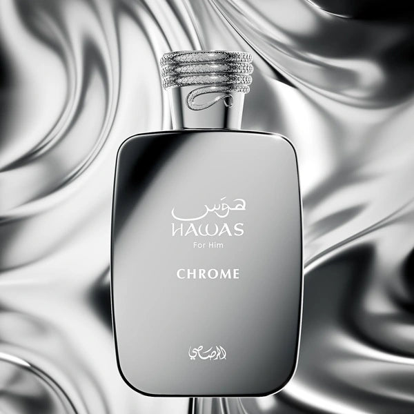 Rasasi Hawas Chrome Eau De Parfum For Men 100 ML