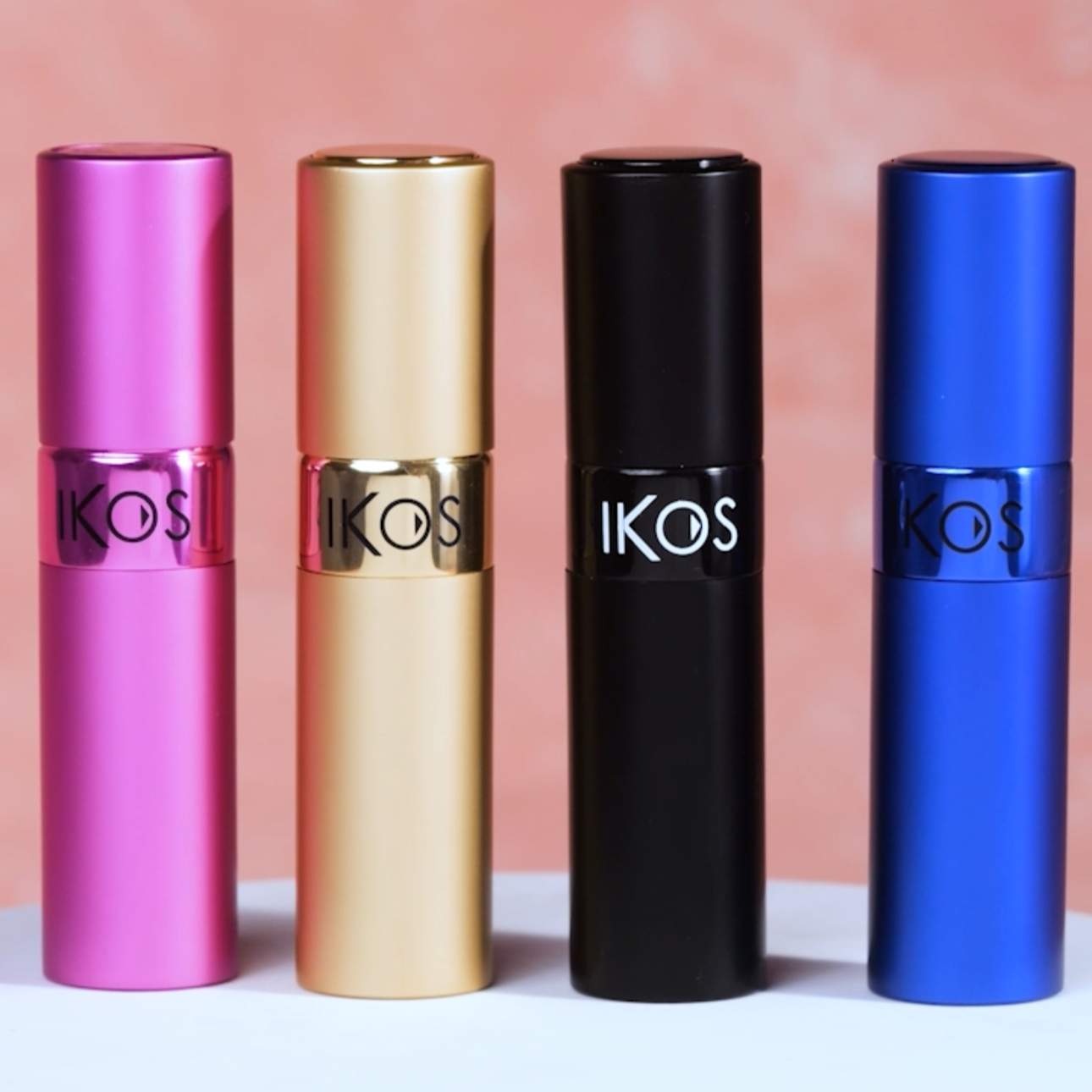 Ikos Portable Refillable Perfume Atomizer Empty Bottle Pump Spray For Men & Women 5 ML 75 Sprays