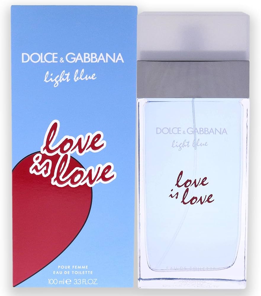 Dolce & Gabbana Light Blue Love Is Love Pour Femme Eau De Toilette For Women 100 ML