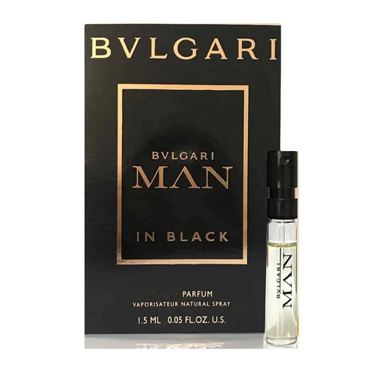 Bvlgari Man In Black Parfum For Men Vial 1.5 ML