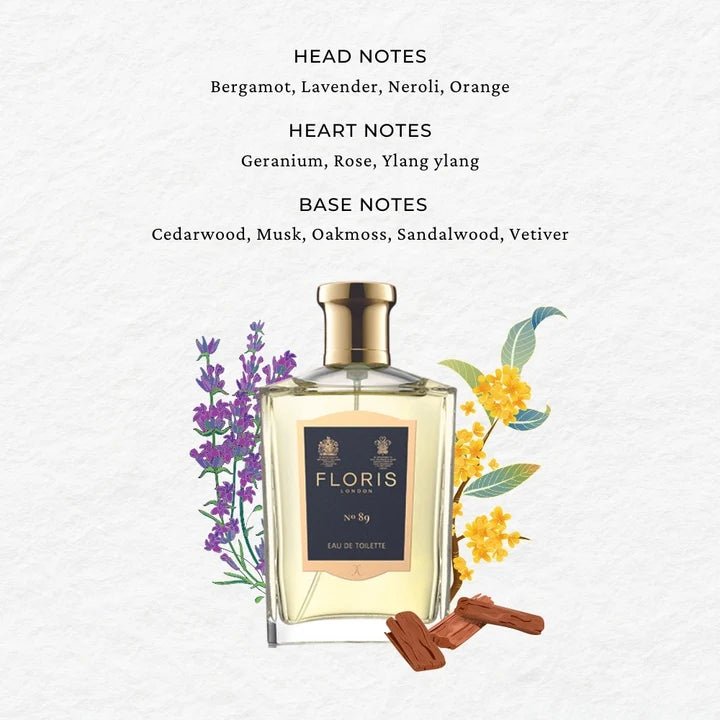 Floris London No.89 Eau De Toilette For Men 100 ML