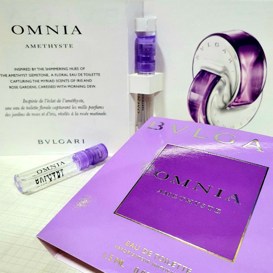 Bvlgari Omnia Amethyste Eau De Toilette For Women 1.5 ML Vial