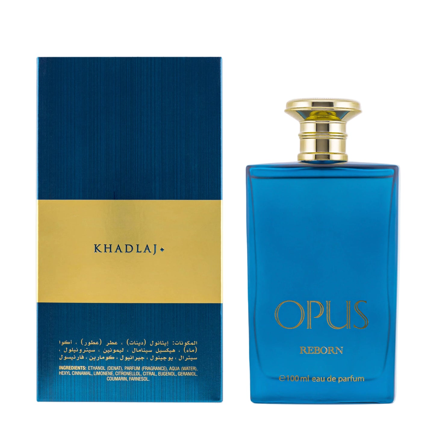 Khadlaj Opus Reborn Eau De Parfum For Men 100 ML