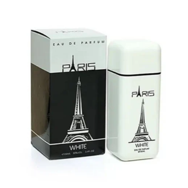 Paris White Eau De Parfum for Men & Women 100 ML