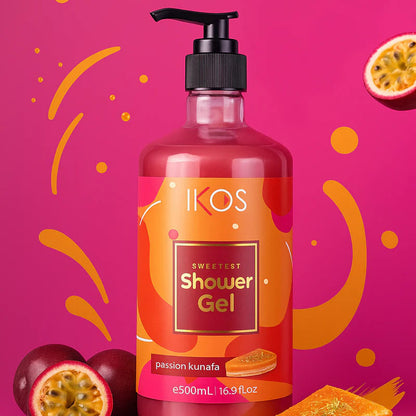 IKOS Passion Kunafa Shower Gel For Men & Women 500 ML