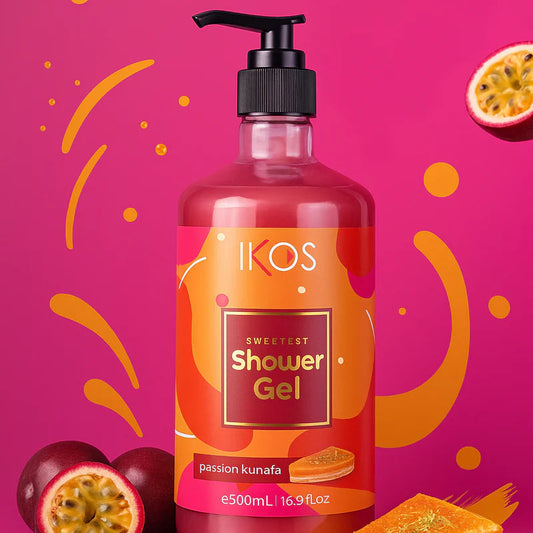IKOS Passion Kunafa Shower Gel For Men & Women 500 ML