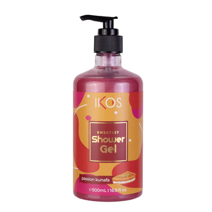IKOS Passion Kunafa Shower Gel For Men & Women 500 ML