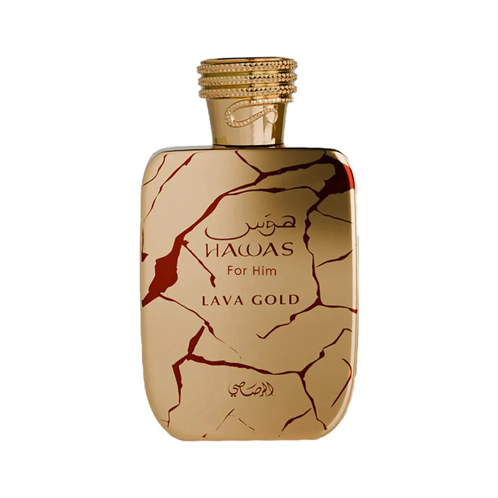 Rasasi Hawas Lava Gold Eau De Parfum For Men 100 ML