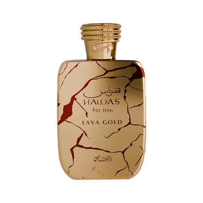 Rasasi Hawas Lava Gold Eau De Parfum For Men 100 ML