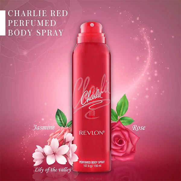 Revlon Charlie Red Deodorant for Women 150 ML