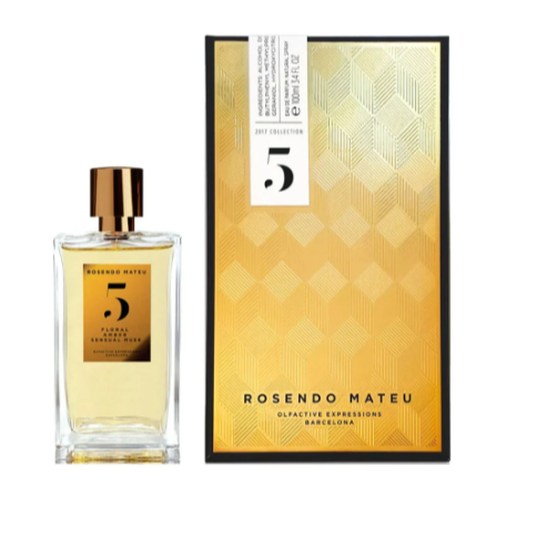 Rosendo Mateu Nº 5 Floral Amber Sensual Musk Eau De Parfum For Men & Women 100 ML