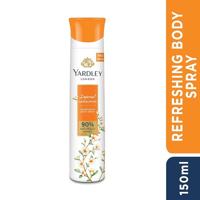 Yardley London Imperial Sandalwood Deodorant Spray for Women 150 ML