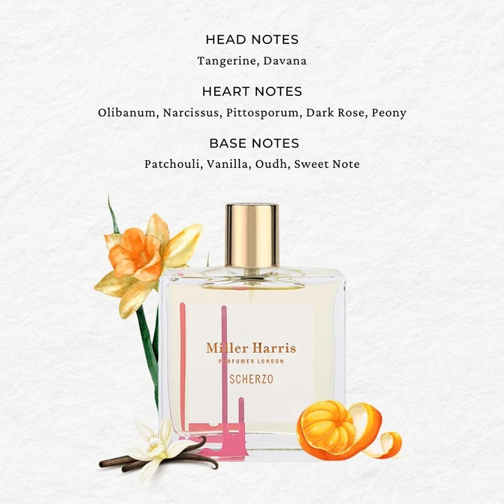Miller Harris Scherzo Eau De Parfum For Men & Women 50 ML