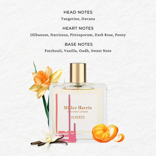 Miller Harris Scherzo Eau De Parfum For Men & Women 50 ML