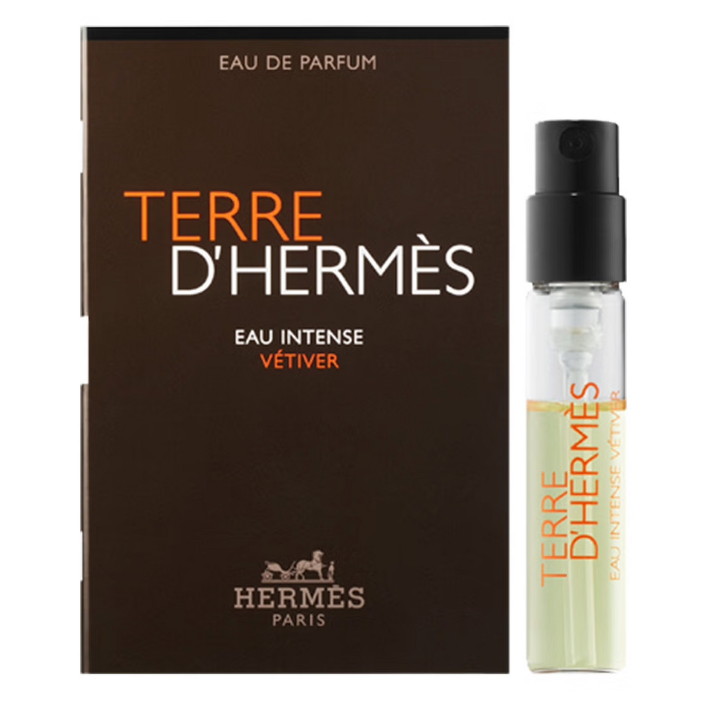 Hermes Terre D'Hermes Eau Intense Vetiver Eau De Parfum For Men 2 ML Vial