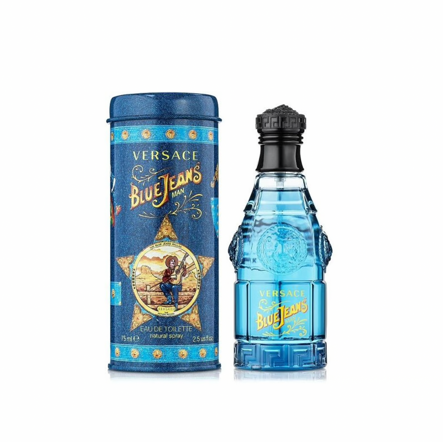 Versace Blue Jeans Eau De Toilette For Men 75 ML