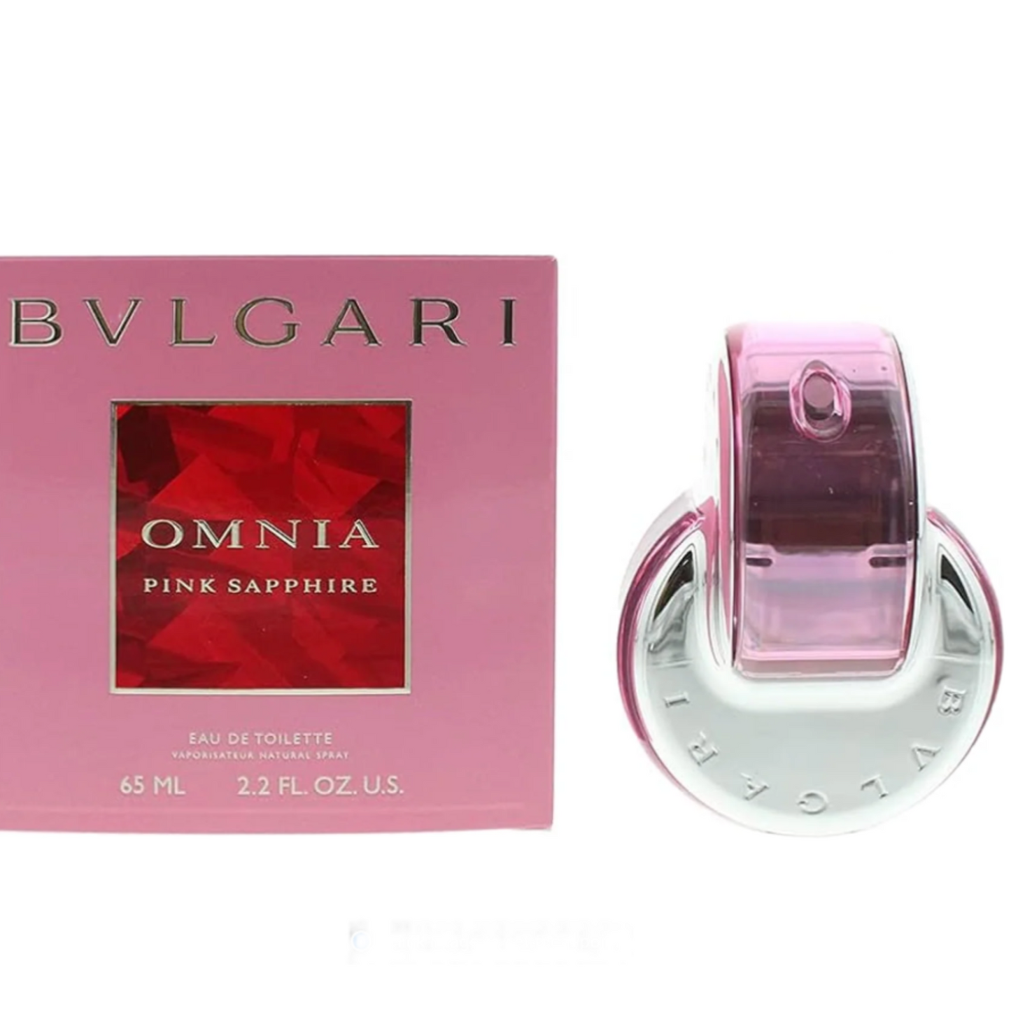 Bvlgari Omnia Pink Sapphire Eau De Toilette for Women 65 ML