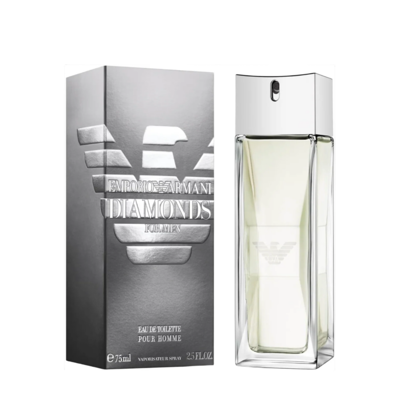 Emporio Armani Diamonds Pour Homme Eau De Toilette for Men 75 ML