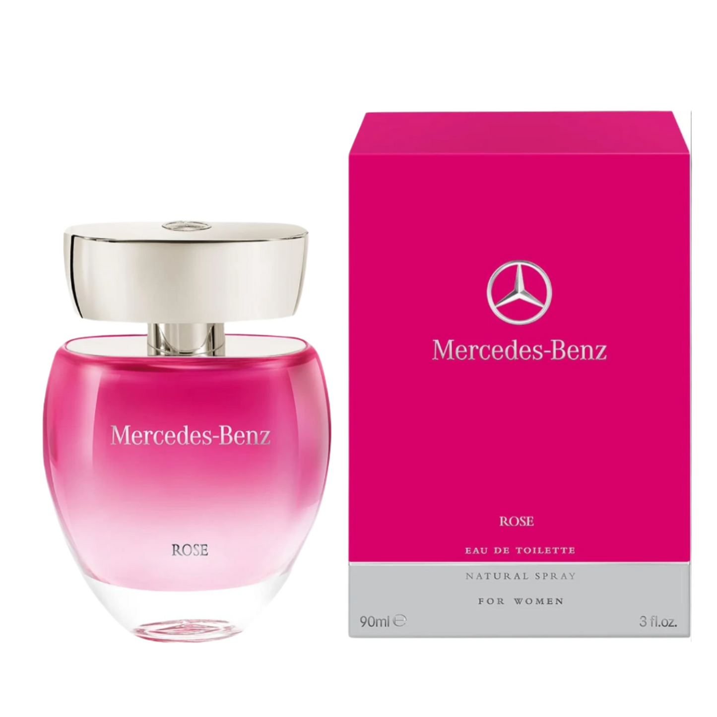 Mercedes Benz Rose Eau De Toilette For Women 90 ML