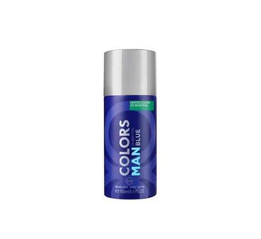 United Colors OF Benetton Man Blue Deodorant Spray for Men 150 ML