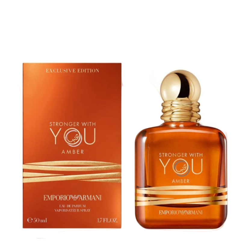 Emporio Armani Stronger With You Amber Eau De Parfum For Men & Women 100 ML