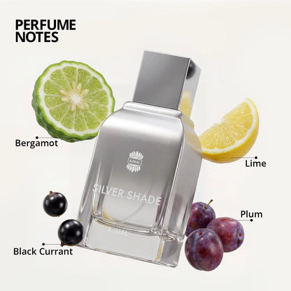 Ajmal Silver Shades Eau De Parfum For Men & Women 100 ML