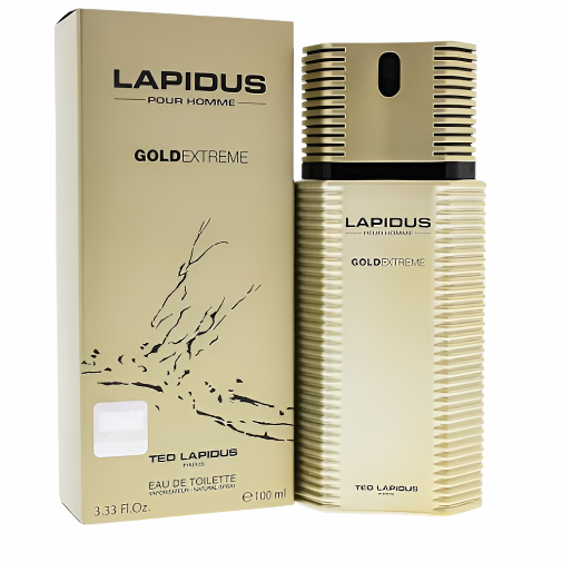 Ted Lapidus Gold Extreme Eau De Toilette For Men 100 ML