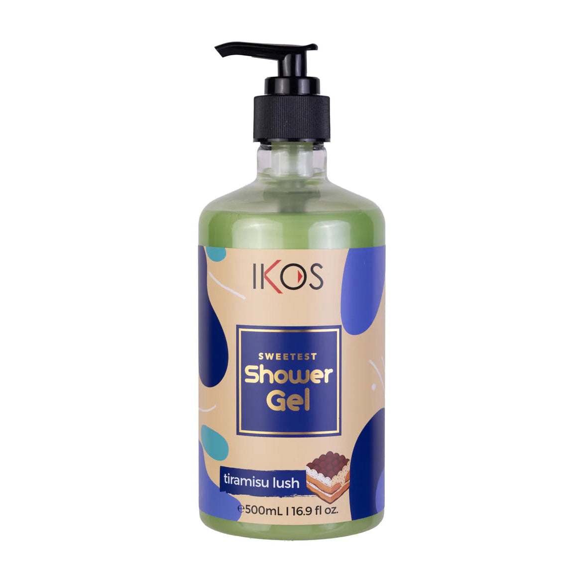 IKOS Tiramisu Lush Shower Gel For Men & Women 500 ML