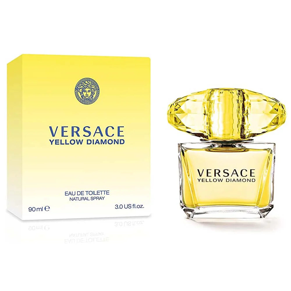 Versace Yellow Diamond Eau De Toilette For Women 90 ML