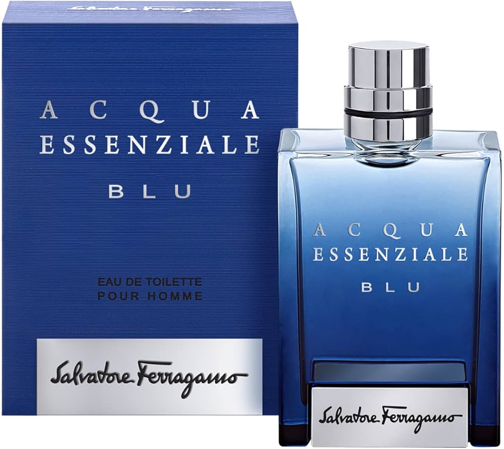 Salvatore Ferragamo Acqua Essenziale Blu Eau De Toilette For Men 100 ML