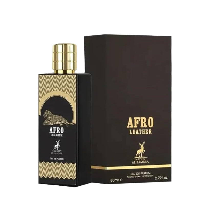 Maison Alhambra Afro Leather Eau De Parfum For Men & Women 80 ML