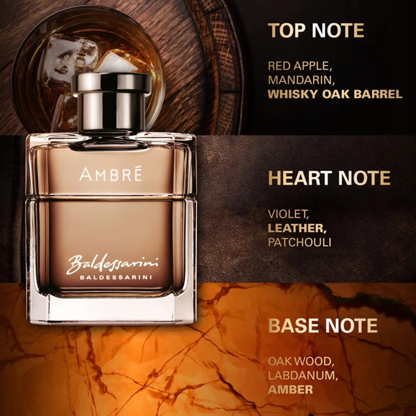 Baldessarini Ambre Eau De Toilette for Men 90 ML