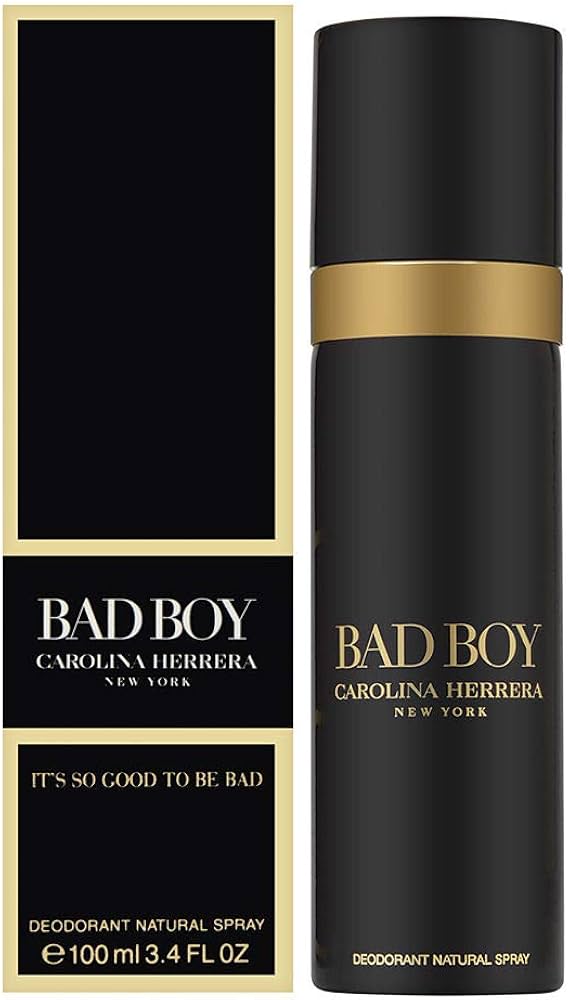 Carolina Herrera Bad Boy Deodorant Spray for Men 100 ML