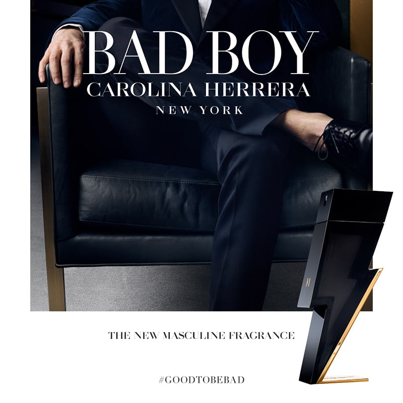 Carolina Herrera Bad Boy Eau De Toilette For Men