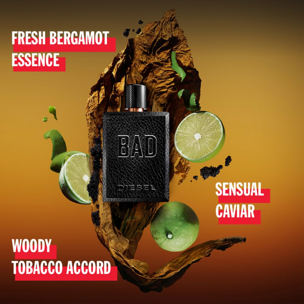 Diesel Bad Eau De Toilette for Men 100 ML