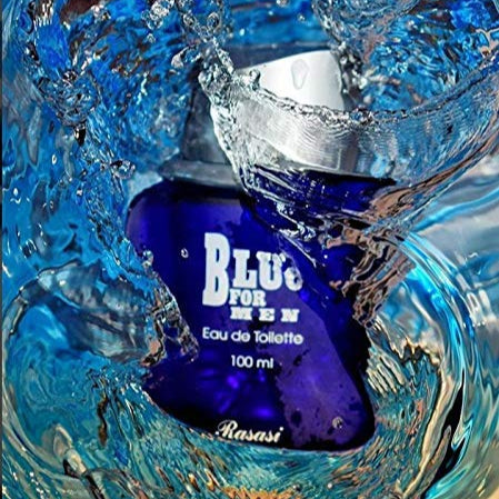 Rasasi Blue For Men Eau De Toilette for Men 100 ML