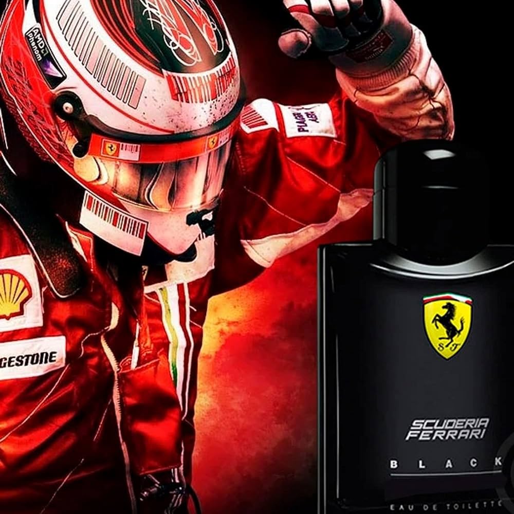 Ferrari Scuderia Black Eau De Toilette For Men 125 ML