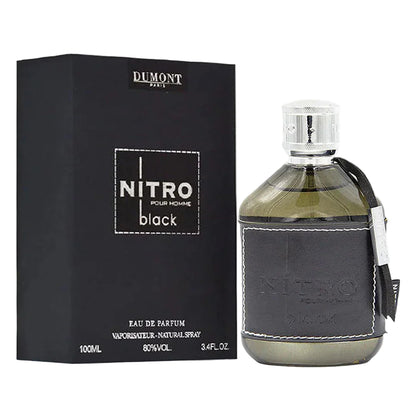 Dumont Nitro Black Pour Homme Eau De Parfum For Men 100 ML