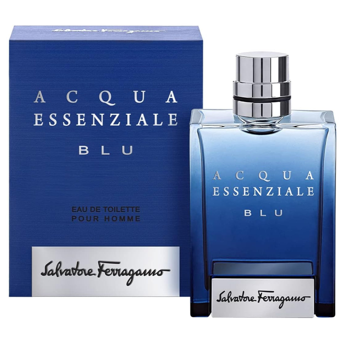 Salvatore Ferragamo Acqua Essenziale Blu Eau De Toilette For Men 100 ML