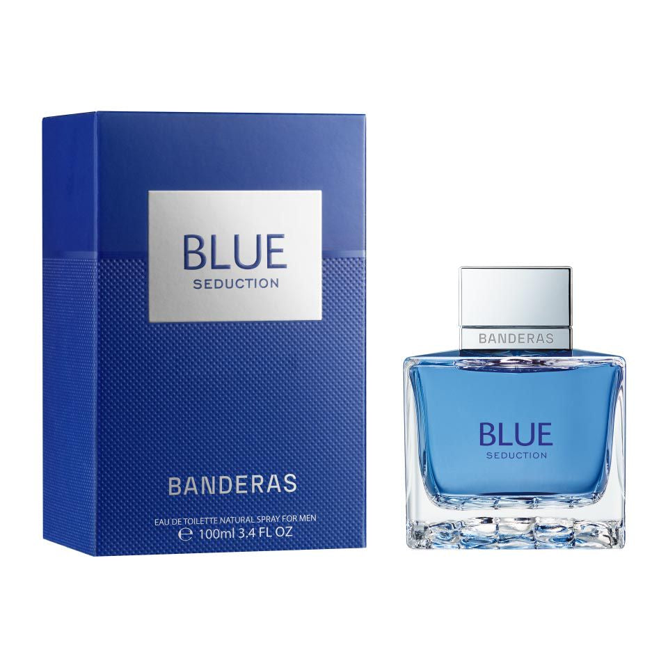 Antonio Banderas Blue Seduction Eau De Toilette for Men 100 ML