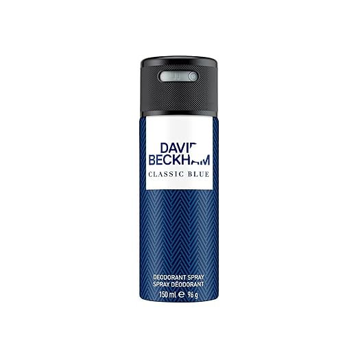 David Beckham Classic Blue Deodorant Spray for Men 150 ML