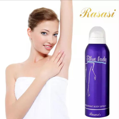 Rasasi Blue Lady Deodorant Spray for Women 200 ML